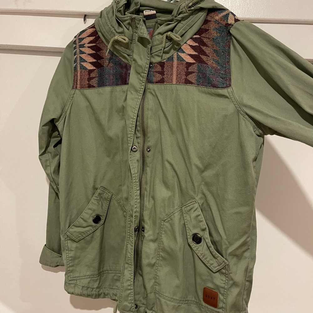 Green style jacket size m